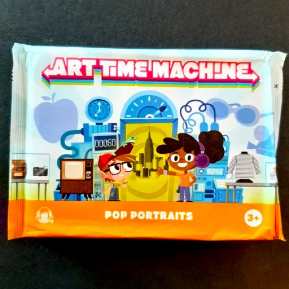 FREE WITH $30 PURCHASE Wendy's Kids Meal Art Time Machine « Pop Portraits » Kit